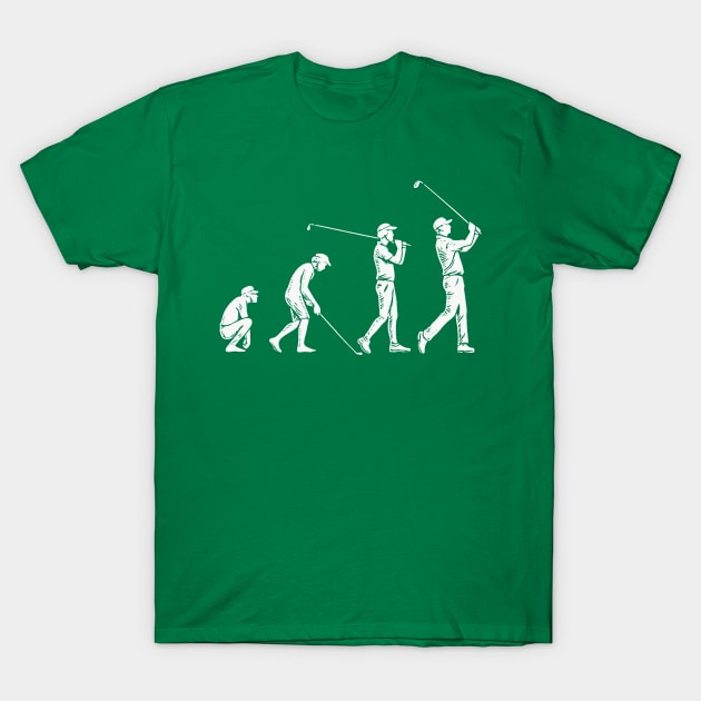 Evolution of Golf T-Shirt by Etopix